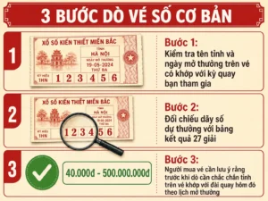 cách dò vé số